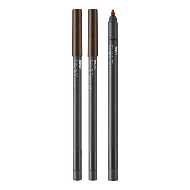 FMGT  Ink Gel Pencil Eyeliner 0.5g, 04 Choco Latte, 2 Count