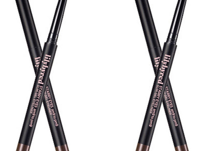 LILYBYRED  Starry Eyes Nine to Nine Slim Gel Eyeliner, 3 Walnut Brown, 2 Count