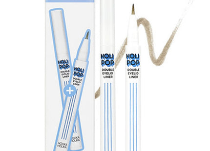HOLIKA HOLIKA  HoliPop Double Eyeliner 0.5g 2p, Black, 1ea