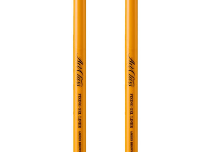TOOCOOLFORSCHOOL Art Class Fixing Gel Liner 0.15g, No. 3 Amber Brown, Set of 2