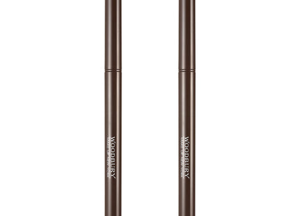 WOODBURY  Creamy Gel Super Slim Auto Eyeliner 0.12g, Brown, 2 Count