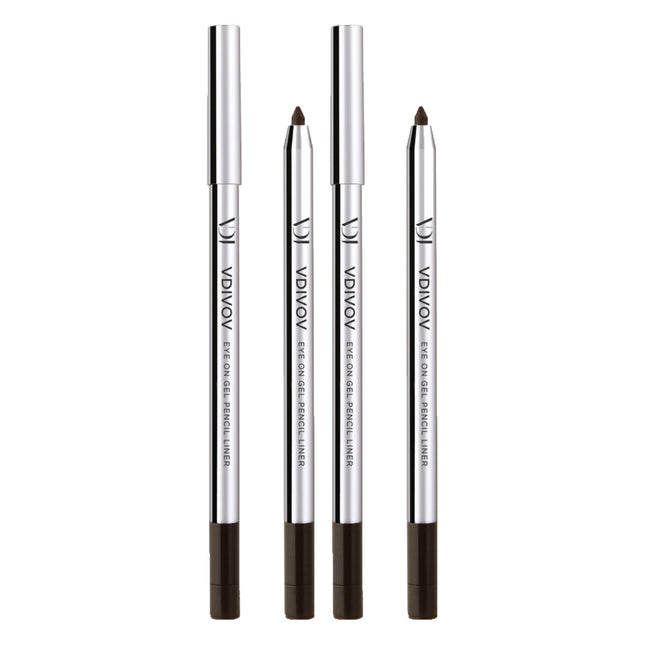 VIDIVICI  Ion Gel Pencil Liner 0.5g, BB804 Brownie (No Pearl), Set of 2