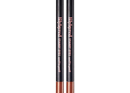LILYBYRED  Starlit Eyes Nine To Nine Gel Eyeliner 0.5g, 02 Glam Mocha, 2 Count