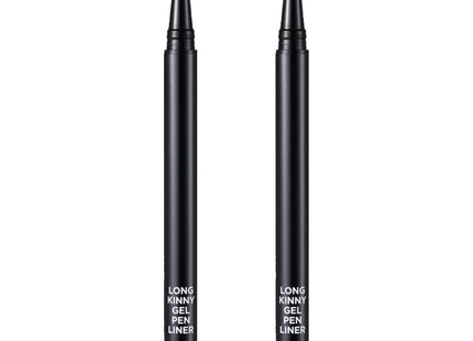 TONYMOLY  Perfect Eyes Longkinny Gel Pen Liner 2, Gel Brown, 2 count