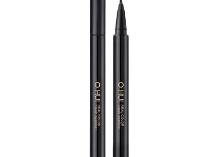 OHUI  REAL COLOR BRUSH EYELINER 01 BLACK 1 UNIT