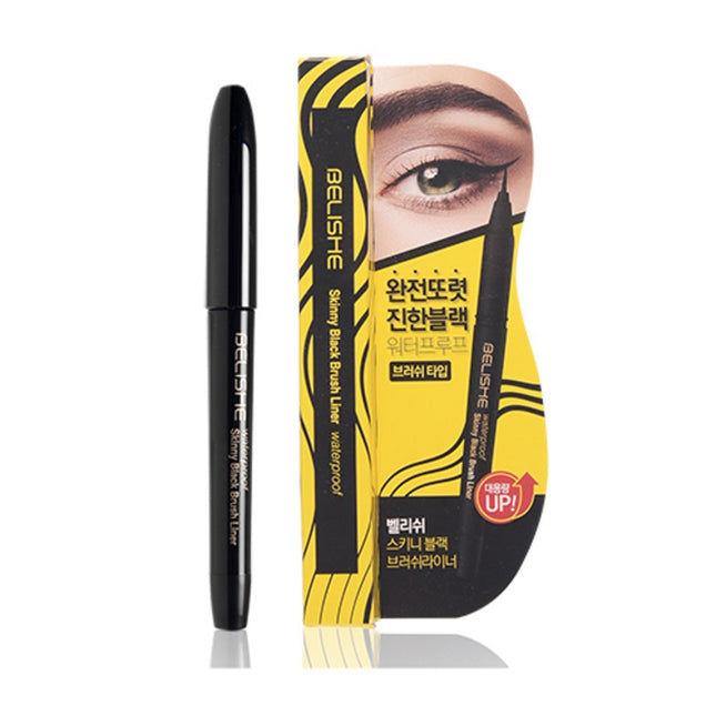BELISH  Skinny Black Brush Liner 1.0g, 1 count, 1 count
