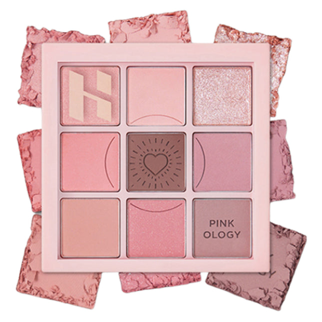 HOLIKA HOLIKA  My Fave Mood Eye Palette 8g, Pinkology, 1 Count