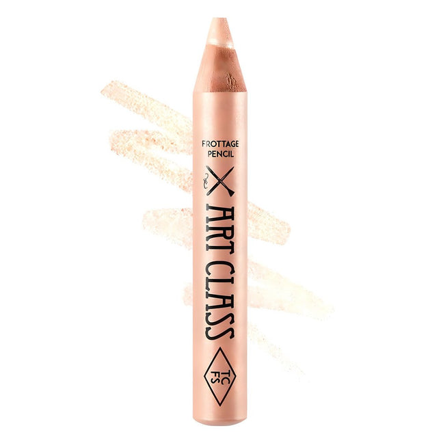 TOOCOOLFORSCHOOL ARTCLASS Frottage Pencil 09 Sheer Nude 1ea