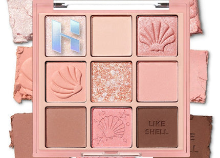 HOLIKA HOLIKA  My Fave Mood Eye Palette, Shell On The Beach, 1 count