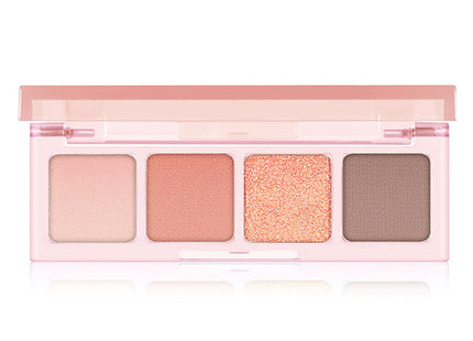 CODE GLOKOLOR Code Glokolor Mood Touch Mini Eye Palette, 02 Blooming Coral, 1 Count