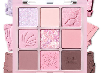 HOLIKA HOLIKA My Fave Mood Eye Palette, Shell in the Sea, 1ea