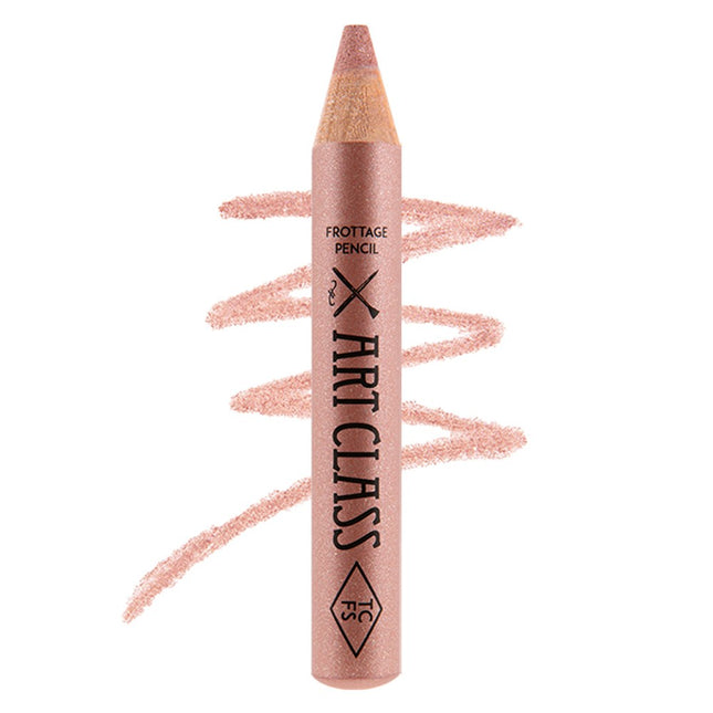 TO COOL FOR SCHOOL Too Cool For School Art Class Frottage Pencil Eyeshadow, Milky Rose, 1 Count