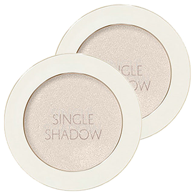 THE SAME The Saem Saemmul Single Shadow Shimmer WH01 Enthusiasm White 2ea