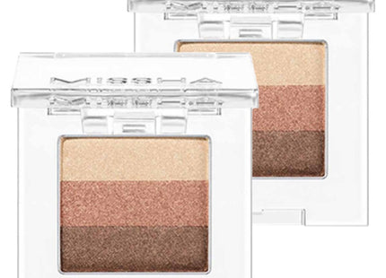 MISSHA  Triple Shadow 2g, Mocha Beige, Set of 2
