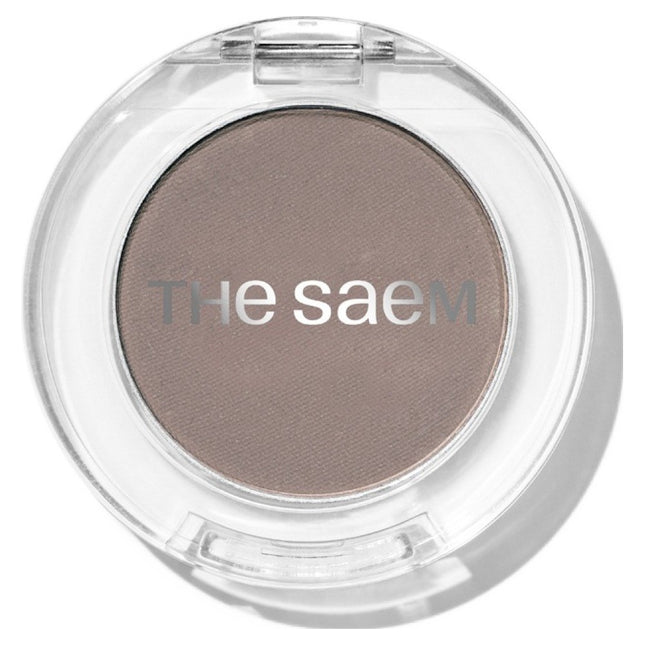 THE SAEM  Fresh Bamboo Single Matte Shadow BR01 High-Capacity Ash 1pc