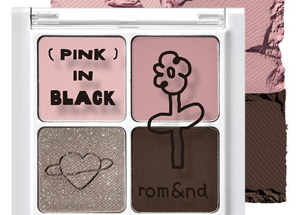 ROMAND  Better Than Eyes Palette 7.3g, B02 Rosy Purle