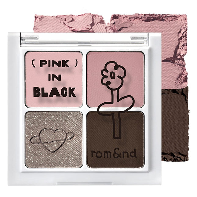 ROMAND  Better Than Eyes Palette 7.3g, B02 Rosy Purle