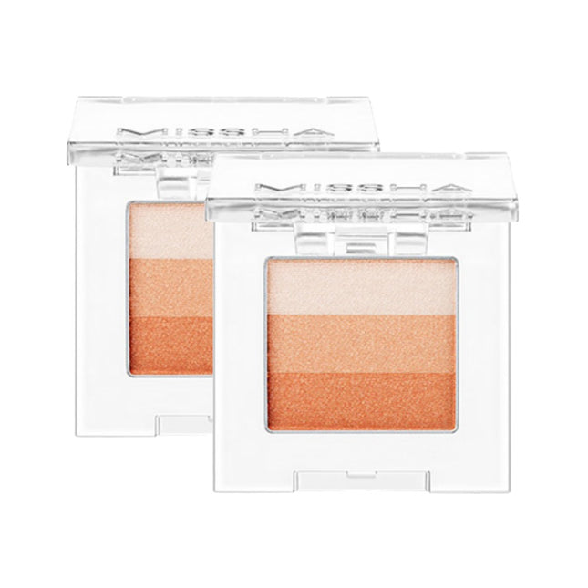 MISSHA  Triple Shadow 2g, Orange Parade, Set of 2