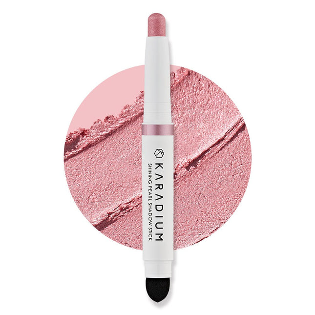 CARADIUM  Shining Pearl Shadow Stick, No. 2 Ice Pink, 2 Count