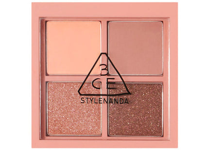 3 CONCEPT EYES 3CE MINI MULTI EYE COLOR PALETTE, SIDE BY SIDE, 1 Count