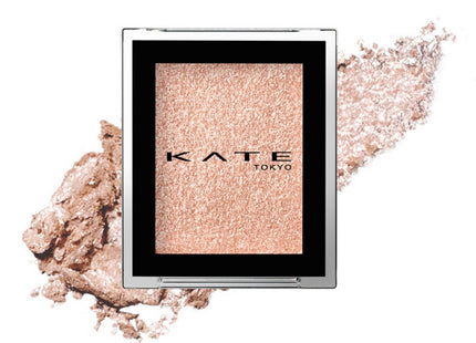 KATE  The Eye Color Eyeshadow 1.4g, 007 Light Coral Glitter, 1 Count