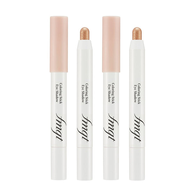 FMGT  Coloring Stick Eyeshadow 01 New White Peach, Set of 2