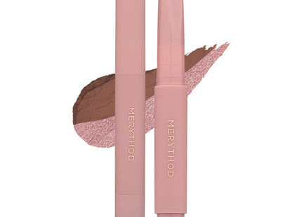 MERYTHOD  Two Tone Eyeshadow 07 Mauve Brown 1ea