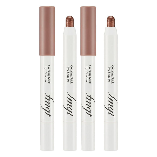 THE FACE SHOP  fmgt Coloring Stick Eyeshadow, 05 Bronze Brown, 2 Count