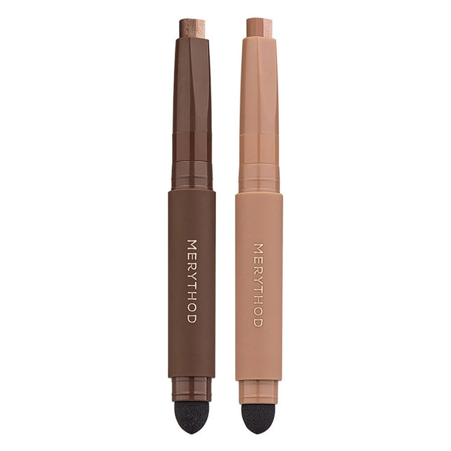 MARYMOND  Two Tone Eyeshadow Set Golden Hazel + Royal Beige, 1 count