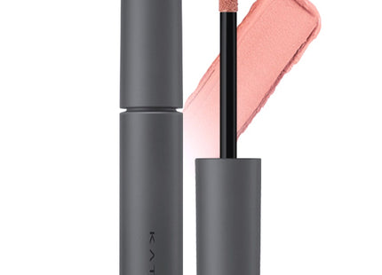 KATE  Mad Matte Latte Liquid Eyeshadow, Coral Beige EX-3 Rose Milk Shake, 1 Count