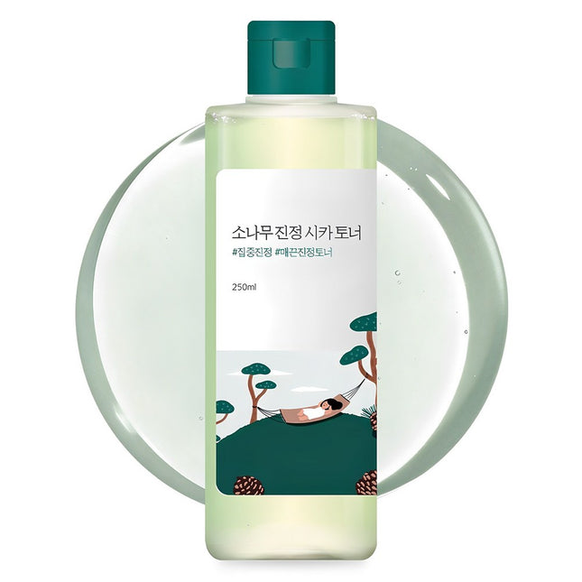 ROUND LAB  Pine Calming Cica Toner, 250ml, 1 pack