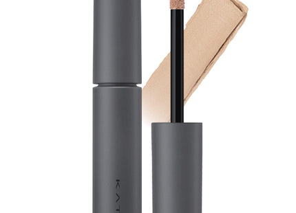 KATE  Matte Latte Liquid Eyeshadow, Milk Beige EX-1 Break Time Milk Tea, 1 count