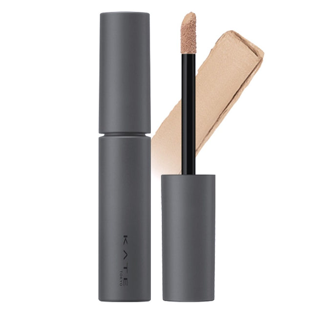 KATE  Matte Latte Liquid Eyeshadow, Milk Beige EX-1 Break Time Milk Tea, 1 count