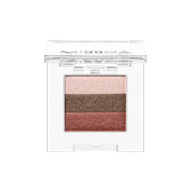 MISSHA  Triple Shadow 2g, No. 1 Brownie Pink, 1 Count