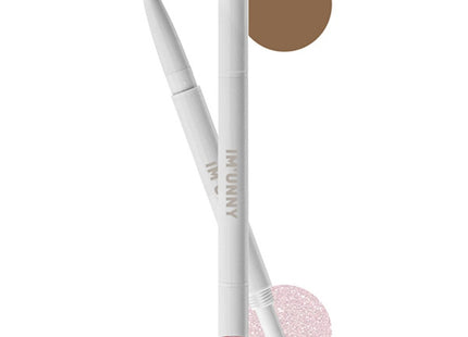 I'M MEME  I'M STICK SHADOW EYELINER PENCIL DUO, No.1 SHINE PINK, 1 count