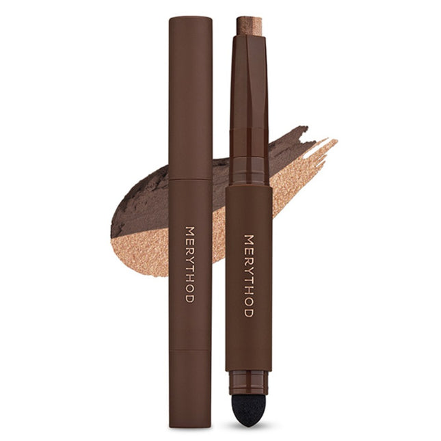 MERYSSOD  Two Tone Eyeshadow 08 Rosetic Brown 1 pc