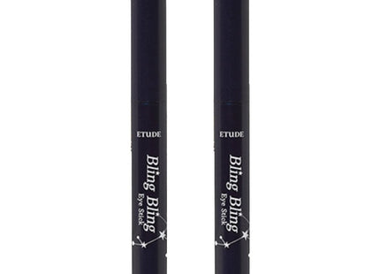 ETUDE  Bling Bling Eye Stick No. 8 Ivory Baby Star, Set of 2