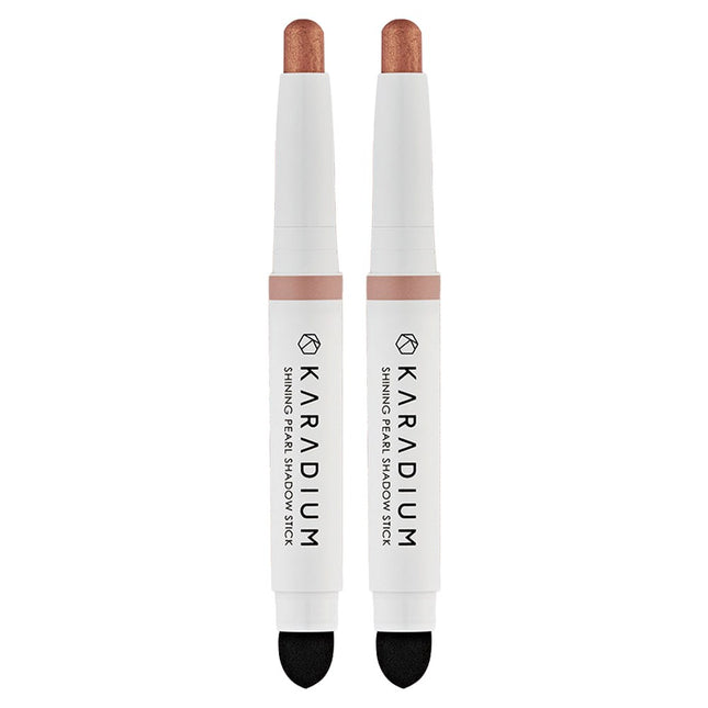 CARADIUM  Shining Pearl Shadow Stick, No. 9 Rose Gold, Set of 2