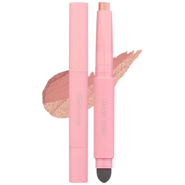 MERYTHOD  Two Tone Eyeshadow, 06 Russet Pink, 1ea