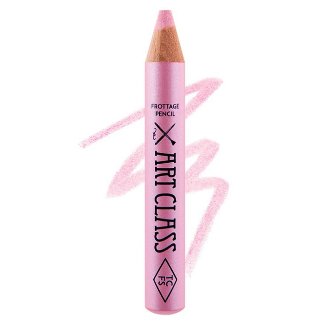 TOOCOOLFORSCHOOL Too Cool For School Art Class Frottage Pencil, 19 Bebe Pink, 1 count