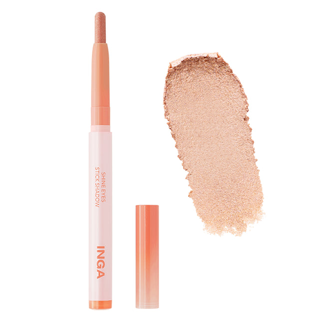 INGA  Shine Eyes Stick Shadow, Dup-peach, 1 Count