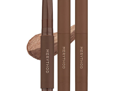 MERYTHOD  Two Tone Eyeshadow Set, 01 Golden Hazel, 2 Count