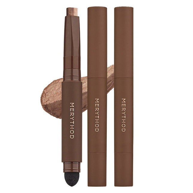 MERYTHOD  Two Tone Eyeshadow Set, 01 Golden Hazel, 2 Count