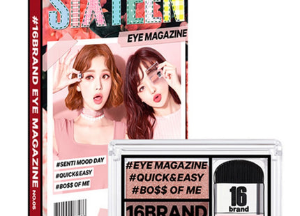 16BRAND  Eye Magazine Shadow 2g, No.5 Sentimental Mood Day, 1 count