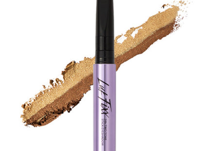 LUK  Two-Tone Eyeshadow, Beige Brown, 1 Count