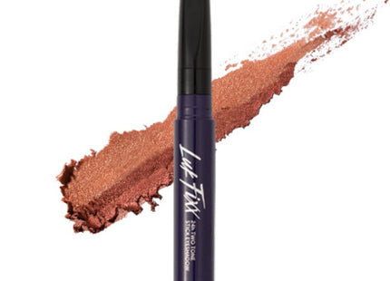 LUK  Two-Tone Eyeshadow, Rose Brown, 1 Count