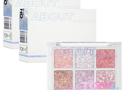 ABOUT TONE  Oh My Glitter Pop Eyeshadow, 02 My:Fairy (2-pack)