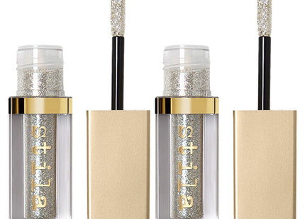 STILA  Magnificent Metals Glitter & Glow Liquid Eyeshadow, Diamond Dust, 2 Count