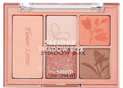 THE SAEM  Saemmul Shadow Box Flower Letter 4.7g, Multi Color, 1 pc