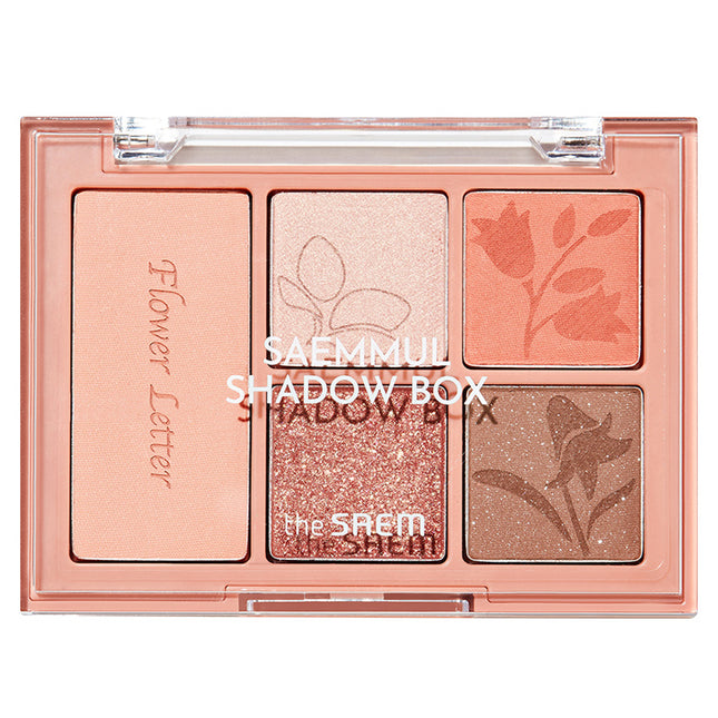THE SAEM  Saemmul Shadow Box Flower Letter 4.7g, Multi Color, 1 pc